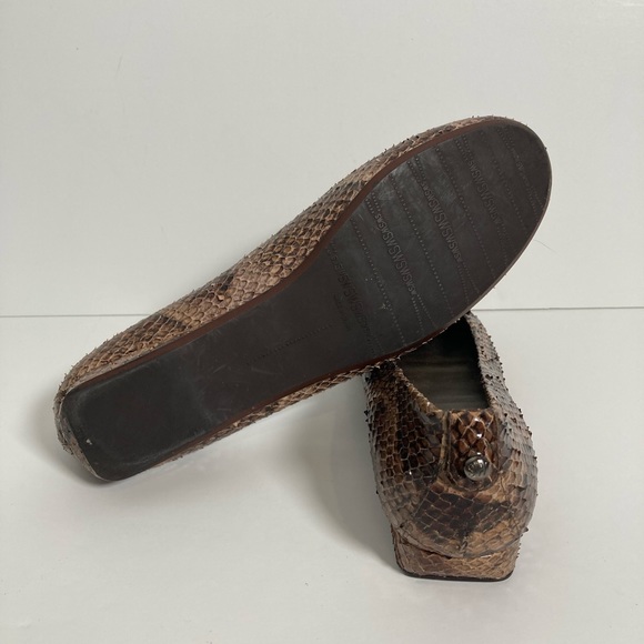 Stuart Weitzman Reptile 🐍 Wedge Ballet Flat - Picture 6 of 11